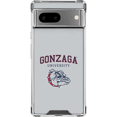 Gonzaga University Collegiate Text Google Pixel 8a Clear Case